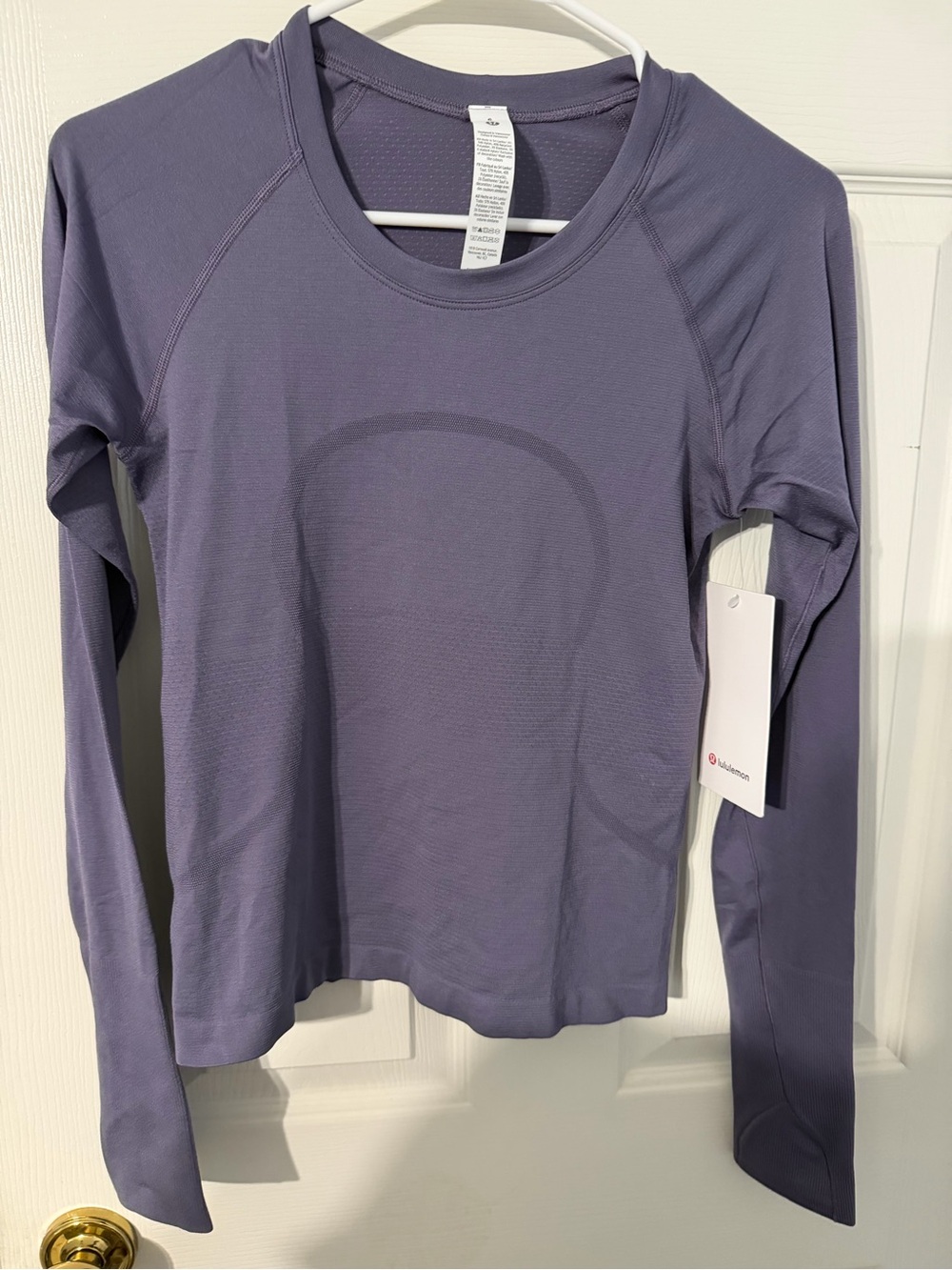 Lululemon Swiftly Tech Long Sleeve 2.0 Race Shirt - GMST Grape Mist - Size 6